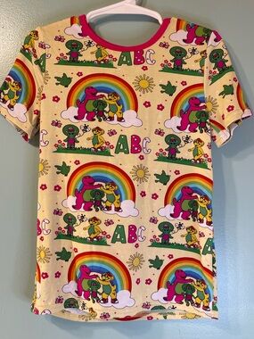 Barney & Friends ABC bamboo 2 pc set